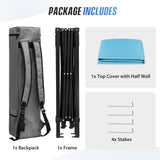 8X8 Pop Up Canopy Tent, Compact Backpack Canopy - Eagle Peak®