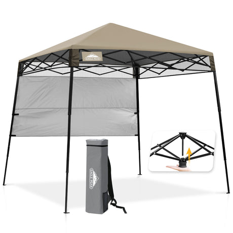 8X8 Pop Up Canopy Tent, Compact Backpack Canopy - Eagle Peak®