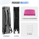 8X8 Pop Up Canopy Tent, Compact Backpack Canopy - Eagle Peak®