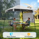 8X8 Pop Up Canopy Tent, Compact Backpack Canopy - Eagle Peak®