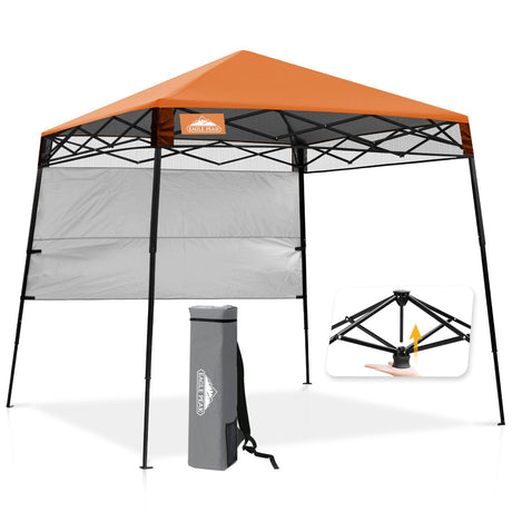 8X8 Pop Up Canopy Tent, Compact Backpack Canopy - Eagle Peak®