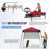 8X8 Pop Up Canopy Tent, Compact Backpack Canopy - Eagle Peak®