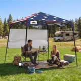 8X8 Pop Up Canopy Tent, Compact Backpack Canopy - Eagle Peak®