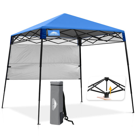8X8 Pop Up Canopy Tent, Compact Backpack Canopy - Eagle Peak®