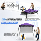 8X8 Pop Up Canopy Tent, Compact Backpack Canopy - Eagle Peak®