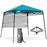8X8 Pop Up Canopy Tent, Compact Backpack Canopy - Eagle Peak®