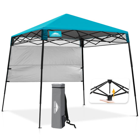 8X8 Pop Up Canopy Tent, Compact Backpack Canopy - Eagle Peak®