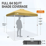 8x8 Pop Up Canopy Tent Easy Up Canopy Outdoor - Eagle Peak®