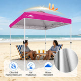 8x8 Pop Up Canopy Tent Easy Up Canopy Outdoor - Eagle Peak®