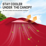 8x8 Pop Up Canopy Tent Easy Up Canopy Outdoor - Eagle Peak®
