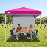 8x8 Pop Up Canopy Tent with 1 Sidewall - Eagle Peak®