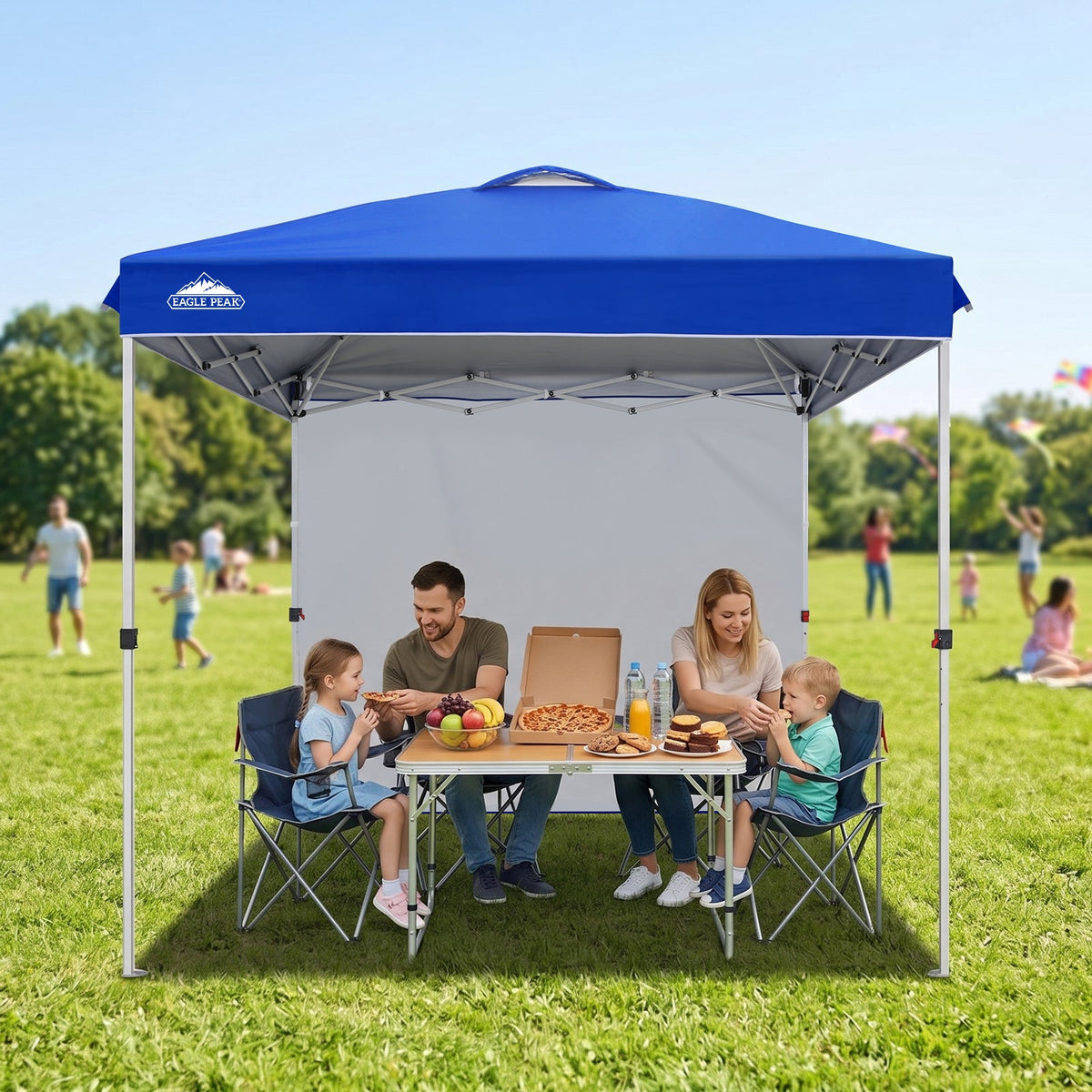 8x8 Pop Up Canopy Tent with 1 Sidewall - Eagle Peak®