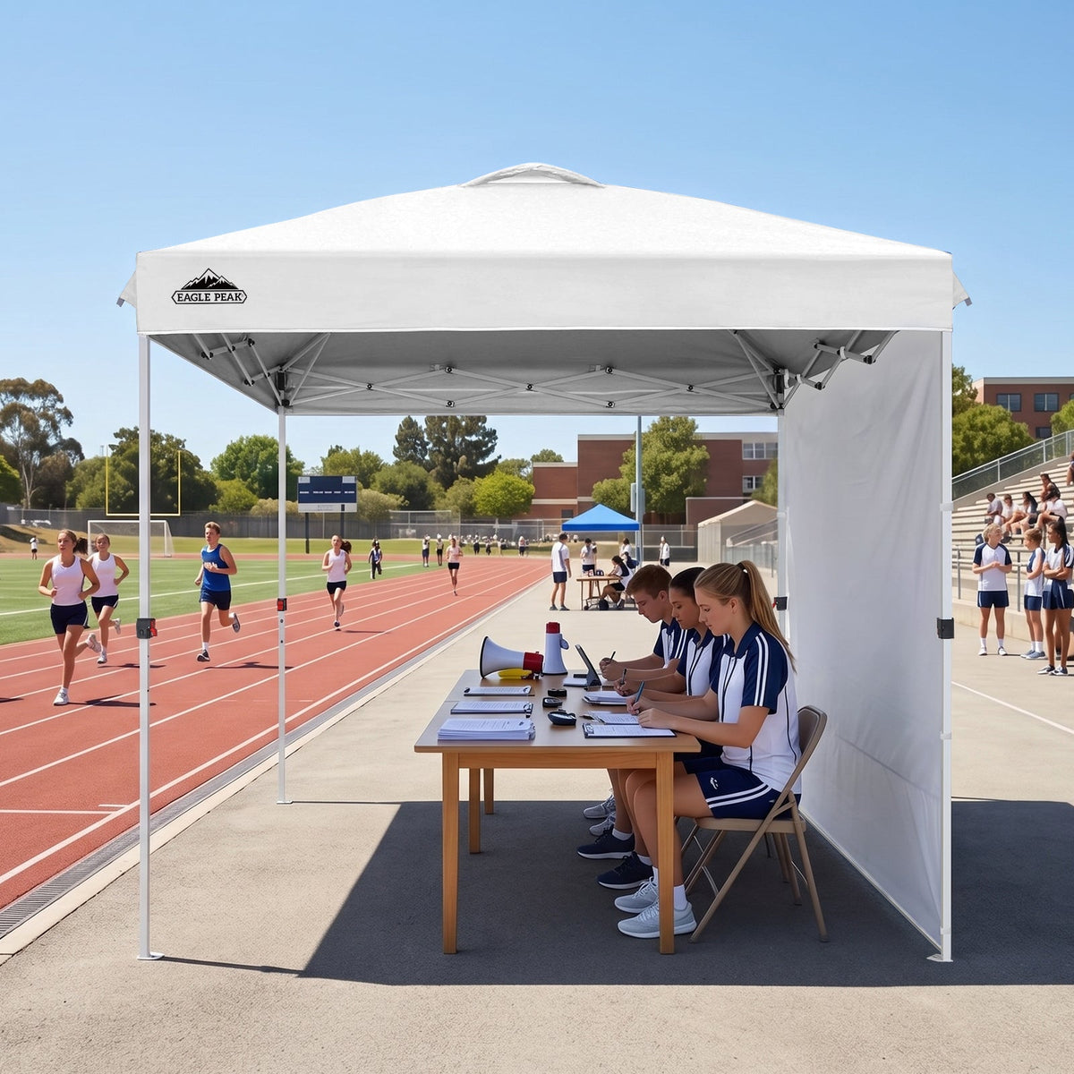 8x8 Pop Up Canopy Tent with 1 Sidewall - Eagle Peak®