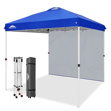 8x8 Pop Up Canopy Tent with 1 Sidewall - Eagle Peak®