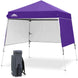 8x8 Pop Up Canopy Tent with 3 Half Walls, Compact - Eagle Peak®