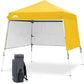 8x8 Pop Up Canopy Tent with 3 Half Walls, Compact - Eagle Peak®