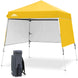8x8 Pop Up Canopy Tent with 3 Half Walls, Compact - Eagle Peak®