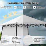 8x8 Pop Up Canopy Tent with Extended Eaves & Sidewall - Eagle Peak®