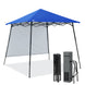 8x8 Pop Up Canopy Tent with Extended Eaves & Sidewall - Eagle Peak Custom Canopy Tent