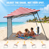 8x8 Pop Up Canopy Tent with Extended Eaves & Sidewall - Eagle Peak®