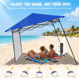 8x8 Pop Up Canopy Tent with Extended Eaves & Sidewall - Eagle Peak®