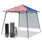 8x8 Pop Up Canopy Tent with Extended Eaves & Sidewall - Eagle Peak®
