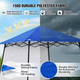 8x8 Pop Up Canopy Tent with Extended Eaves & Sidewall - Eagle Peak®