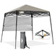 8x8 Pop Up Canopy Tent with Sidewall,8x8 Base 6x6 Top - Eagle Peak Custom Canopy Tent