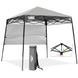 8x8 Pop Up Canopy Tent with Sidewall,8x8 Base 6x6 Top - Eagle Peak