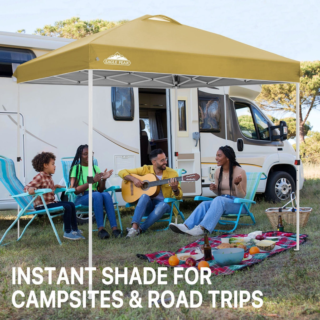 8x8 Pop Up Straight Leg Canopy - Eagle Peak