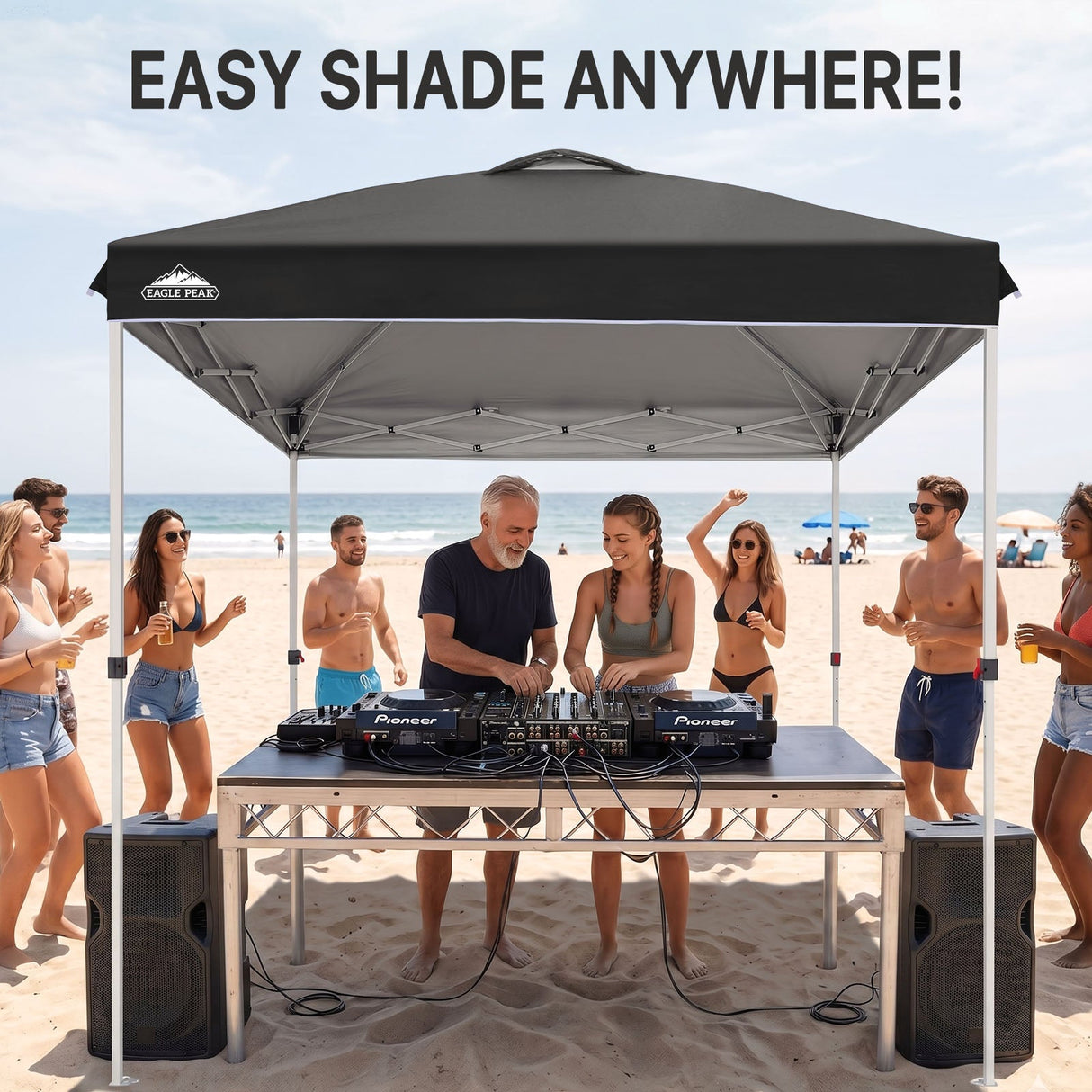 8x8 Pop Up Straight Leg Canopy - Eagle Peak