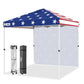 8x8 Pop Up Straight Leg Canopy with Sidewall - Eagle Peak®