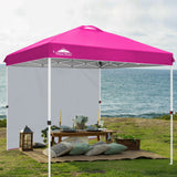 8x8 Pop Up Straight Leg Canopy with Sidewall - Eagle Peak®
