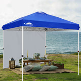 8x8 Pop Up Straight Leg Canopy with Sidewall - Eagle Peak®