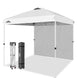 8x8 Pop Up Straight Leg Canopy with Sidewall - Eagle Peak®