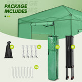 8x8 Portable Walk - in Greenhouse - Eagle Peak