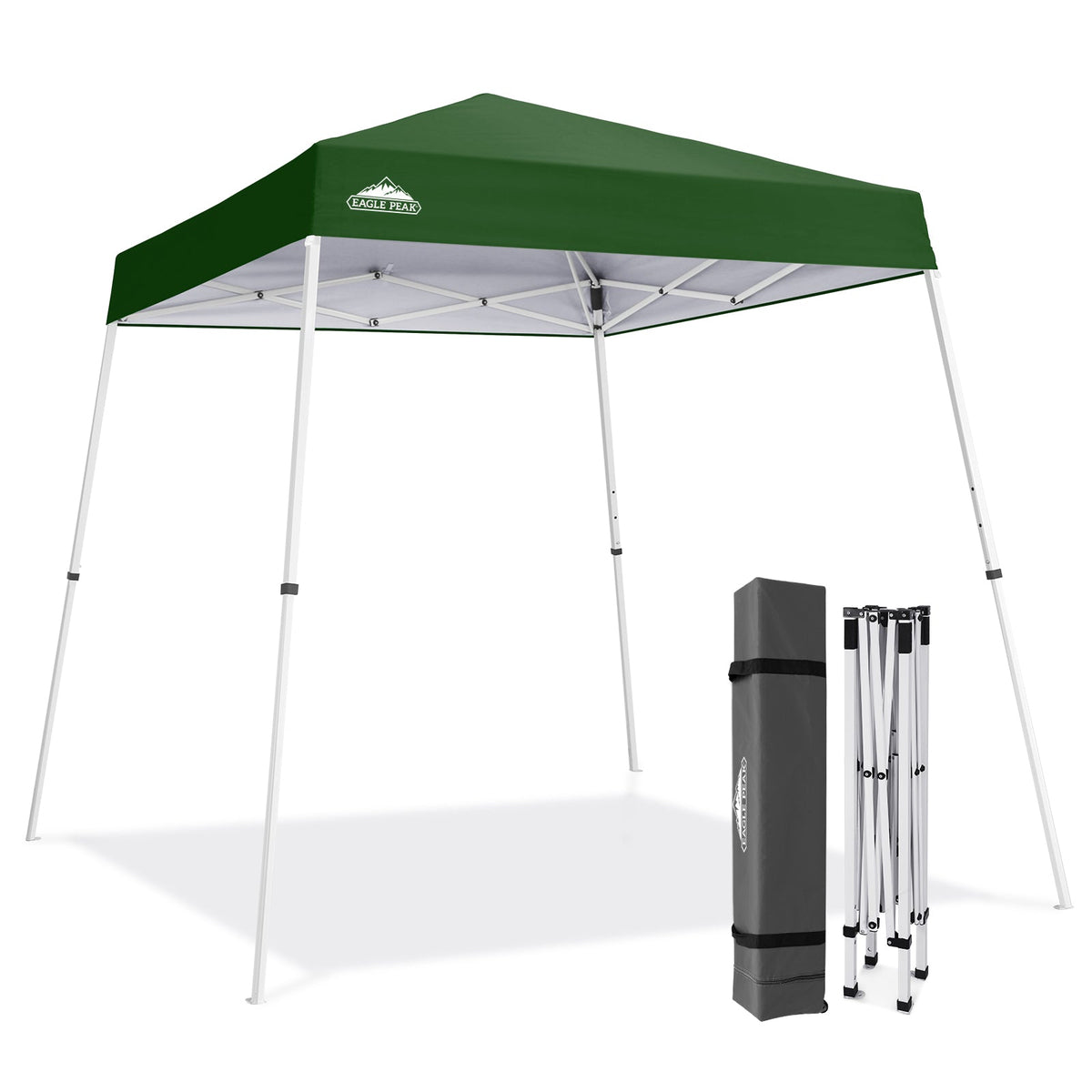 8x8 Slant Leg Pop Up Canopy Tent - Eagle Peak®
