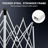 8x8 Slant Leg Pop Up Canopy Tent - Eagle Peak®