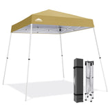 8x8 Slant Leg Pop Up Canopy Tent - Eagle Peak®
