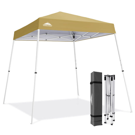 8x8 Slant Leg Pop Up Canopy Tent - Eagle Peak®