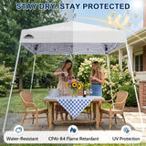 8x8 Slant Leg Pop Up Canopy Tent - Eagle Peak®