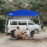 8x8 Slant Leg Pop - up Canopy Tent, Shelter 8x8 Base 6x6 Top - Eagle Peak Custom Canopy Tent