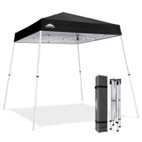 8x8 Slant Leg Pop-up Canopy Tent, Shelter 8x8 Base 6x6 Top - Eagle Peak®