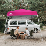 8x8 Slant Leg Pop - up Canopy Tent, Shelter 8x8 Base 6x6 Top - Eagle Peak Custom Canopy Tent