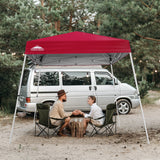 8x8 Slant Leg Pop - up Canopy Tent, Shelter 8x8 Base 6x6 Top - Eagle Peak Custom Canopy Tent