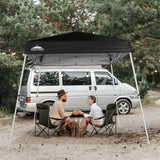 8x8 Slant Leg Pop - up Canopy Tent, Shelter 8x8 Base 6x6 Top - Eagle Peak Custom Canopy Tent