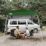 8x8 Slant Leg Pop - up Canopy Tent, Shelter 8x8 Base 6x6 Top - Eagle Peak Custom Canopy Tent