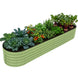 9 in 1 Modular 17in Customizable Elevated Raised Garden Bed, Olive Green - Eagle Peak®