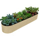 9 in 1 Modular 17in Customizable Elevated Raised Garden Bed, Olive Green - Eagle Peak®