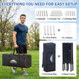 Outdoor Pop Up Changing Room 8x4 ft